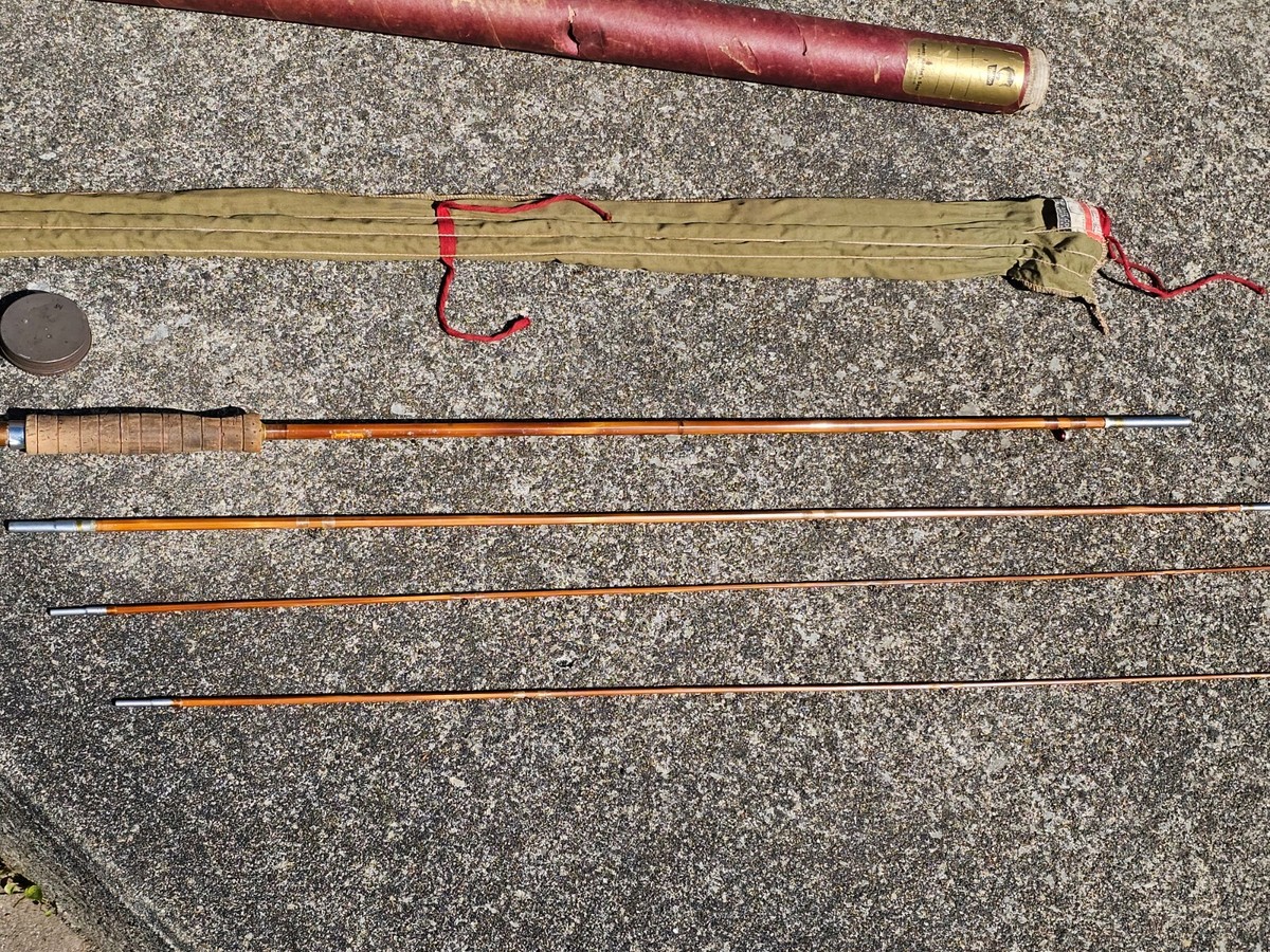 VIntage Southbend Bamboo Fly Rod #359 9' Full Length 4 Piece