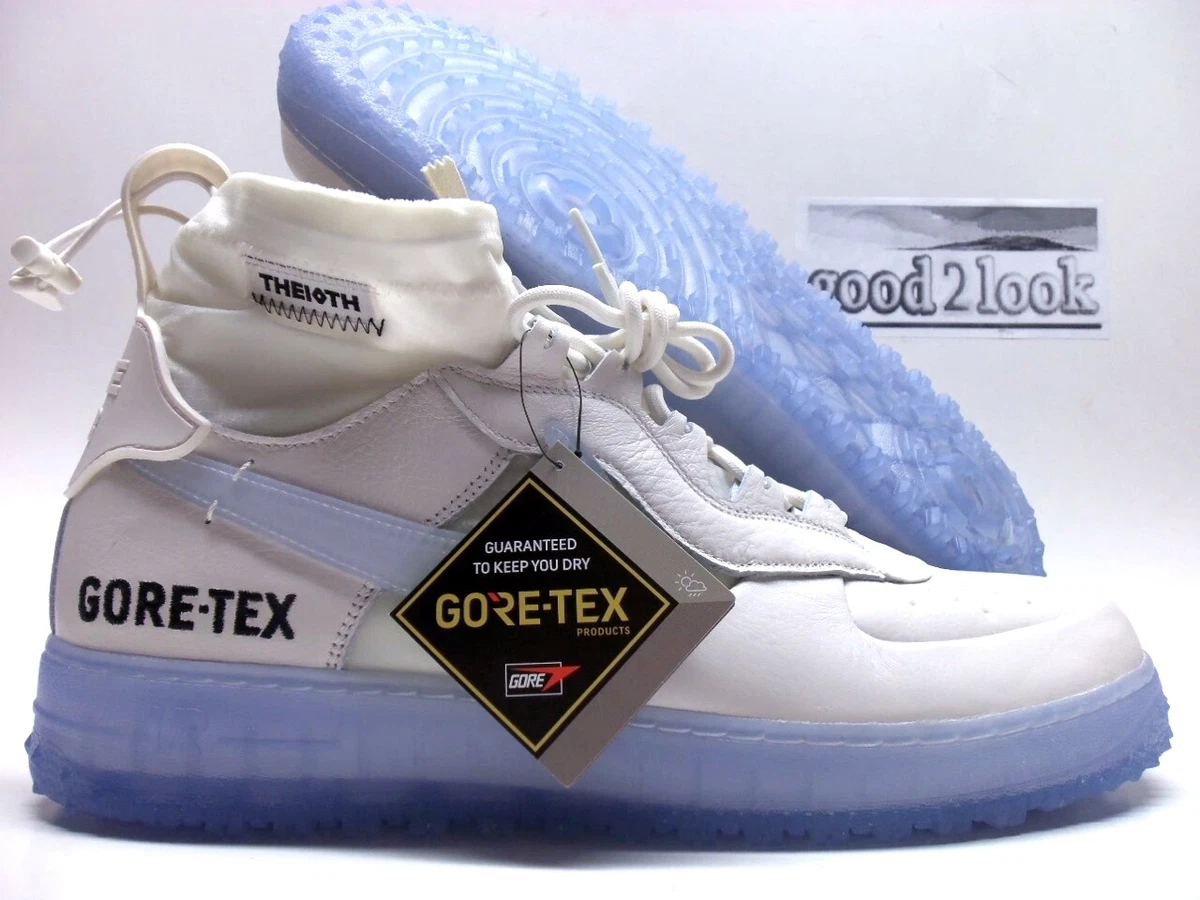 Air force 1 wtr gtx phantom black clearance  and  clear