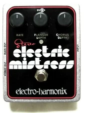 Used Electro-Harmonix EHX Stereo Electric Mistress Flanger Chorus Guitar Pedal