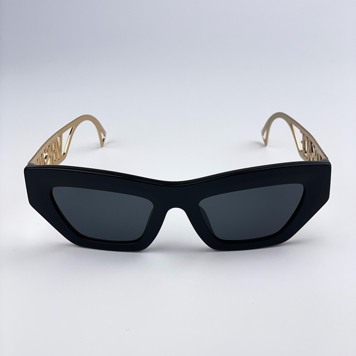 Versace Women Sunglasses Black Gold Grey VE4432U 90s Vintage  display picture 2