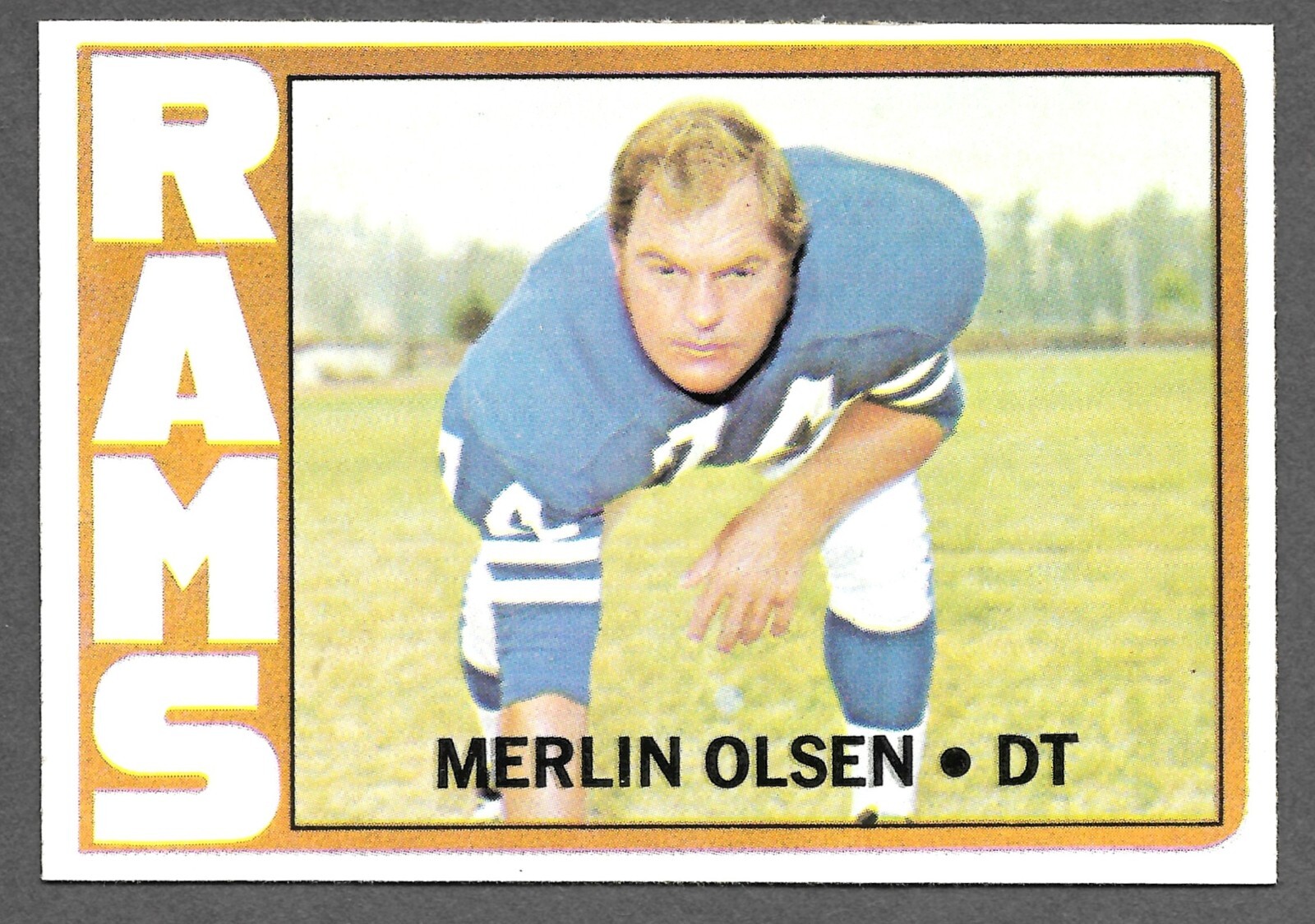 1972 Topps Football #181 Merlin Olson Rams Utah State NICE NM-MT | eBay