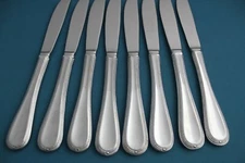 8 Dinner Knives Solid Gorham BRAID Glossy Stainless China 9 1/4"