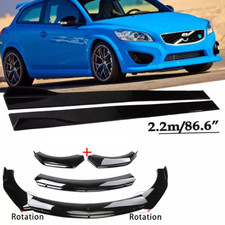 Front Bumper Lip Spoiler Side Skirt For Volvo C30 C40 C70 Body Kits Front Bumper Lip Spoiler Side Skirt For Volvo C30 C40 C70 Body Kits
