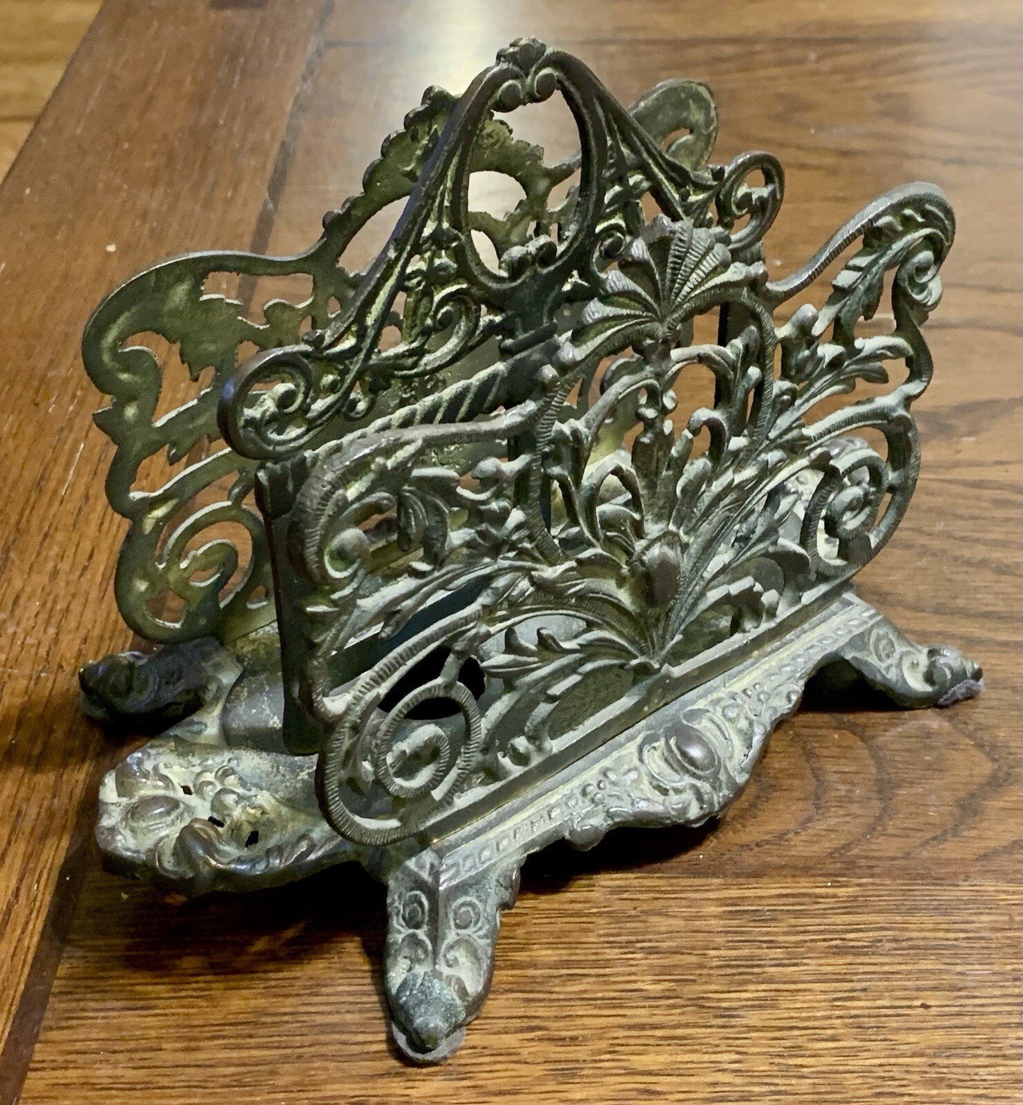 Antique Bradley & Hubbard Cast Iron Letter Holder eBay