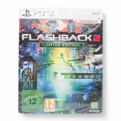 Flashback 2 PS5 Playstation 5 Spiel Limited Steelbook Edition Sony