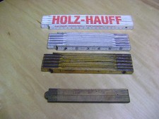 Wood Folding Rules Antique Wood Extension Spacing  Wood Folding Rules Tools