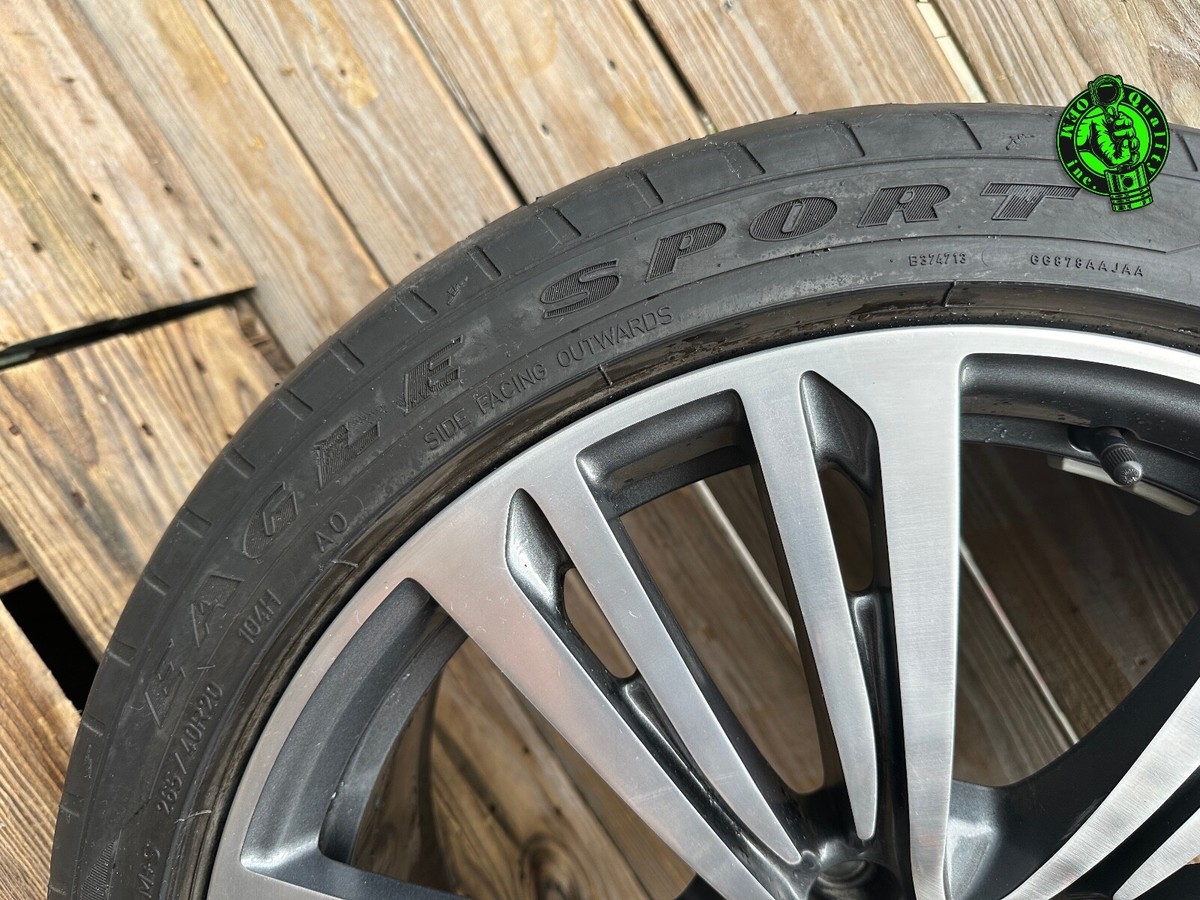 Audi 純正19インチ BLIZZAK REVO2 9分山 AUDI (アウディ) A4 純正 16×7J(+42)PCD112-5H リペア シルバー