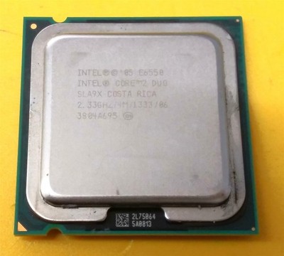       CPU Processor Intel Core 2 Duo E6550 SLA9X 2.33GHz