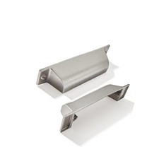 10 PCS 21/2 Inch Brushed Nickel Cabinet Cup Pulls Drawer Handle Hole Center