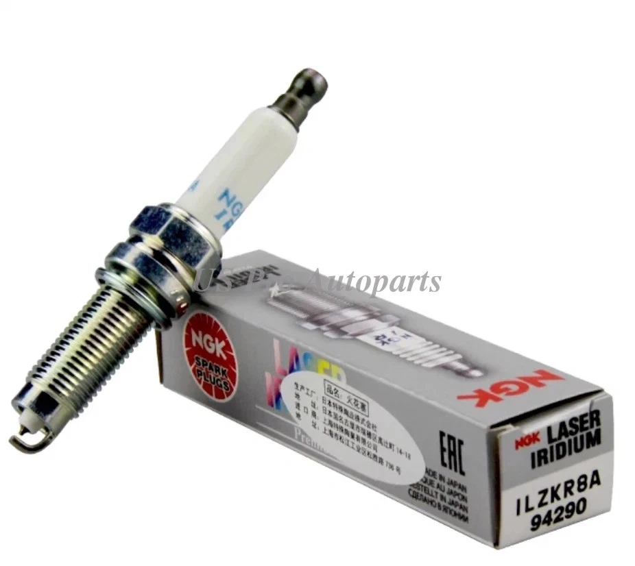 6x OEM NGK bujía-láser iridio 101905622A ILZKR8A 94290 para Audi A8 Foto 4 de 4