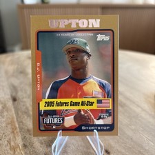 2005 Topps Update Gold B.J. Upton #UH213 Rays /2005