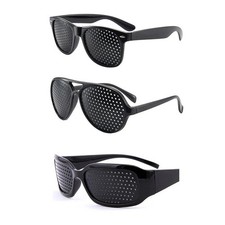 Small Hole Glasses Eyes Correction Exercise Eyesight Improvement Vision Care USA
