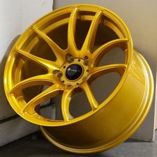20x8.520x9.5 Candy Gold Wheels Vors Tr4 5x114.3 3535 Set Of 4 73.1