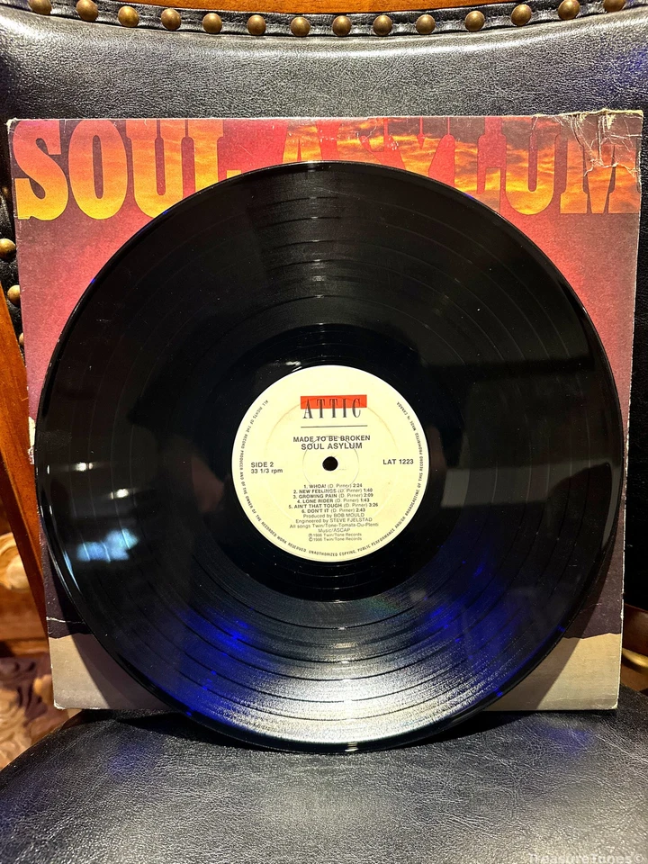 Soul Asylum - Made To Be Broken Vinyl LP [1986] LAT 1223 - Image 4 of 4