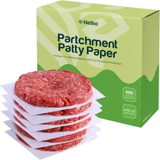 Patty Paper Hamburger Press Patty Paper Sheets 4.75X5"