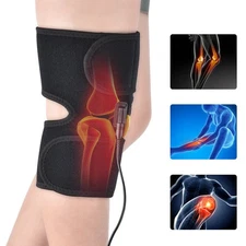 Knee Heating Pad Electric Heat Massager Wrap Support Brace Arthritis Pain Relief