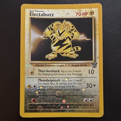 The Pokemon Company Electabuzz 001/009 Best of Promo Reverse Holo 70HP ENG