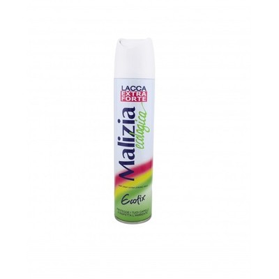 Malizia Red Lacquer Extra Hold Hair Fixative Wheat Germ 300 ml / 10.1 fl oz