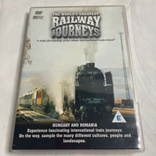 The World's Greatest Railway Journeys Hungary & Romania - DVD - R0 VGC Free Post