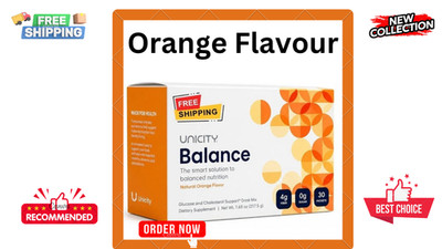 Unicity BALANCE 30 Packets/Stick ORANGE Flavour Exp 4/2028 NEW Free Shipping