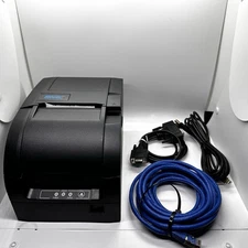 SNBC BTP-M300 POS Impact Receipt Printer + Power , USB , RS-232 , LAN Cables