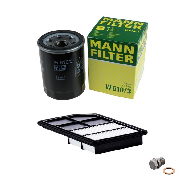 Mann-Filter Inspektionspaket Filterset FüR Mitsubishi Outlander III 2.4 Hybrid-image