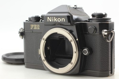 [Exc+5] Nikon FE2 Black 35mm SLR Film Camera Body From JAPAN