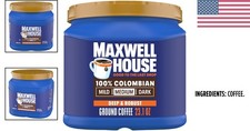 100 Colombian Ground Coffee - 23.1oz Canister, Medium Roast Discovery