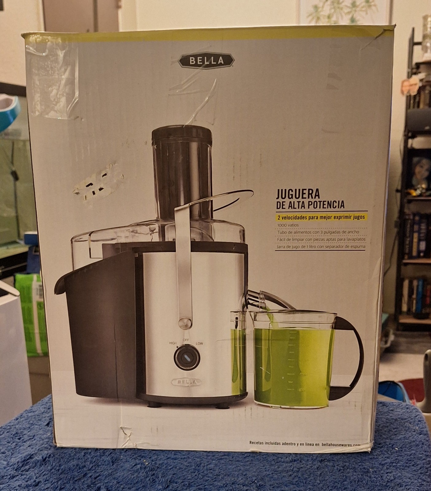 Bella  High Power Juice Extractor  1000W Centrifugal Juicer 