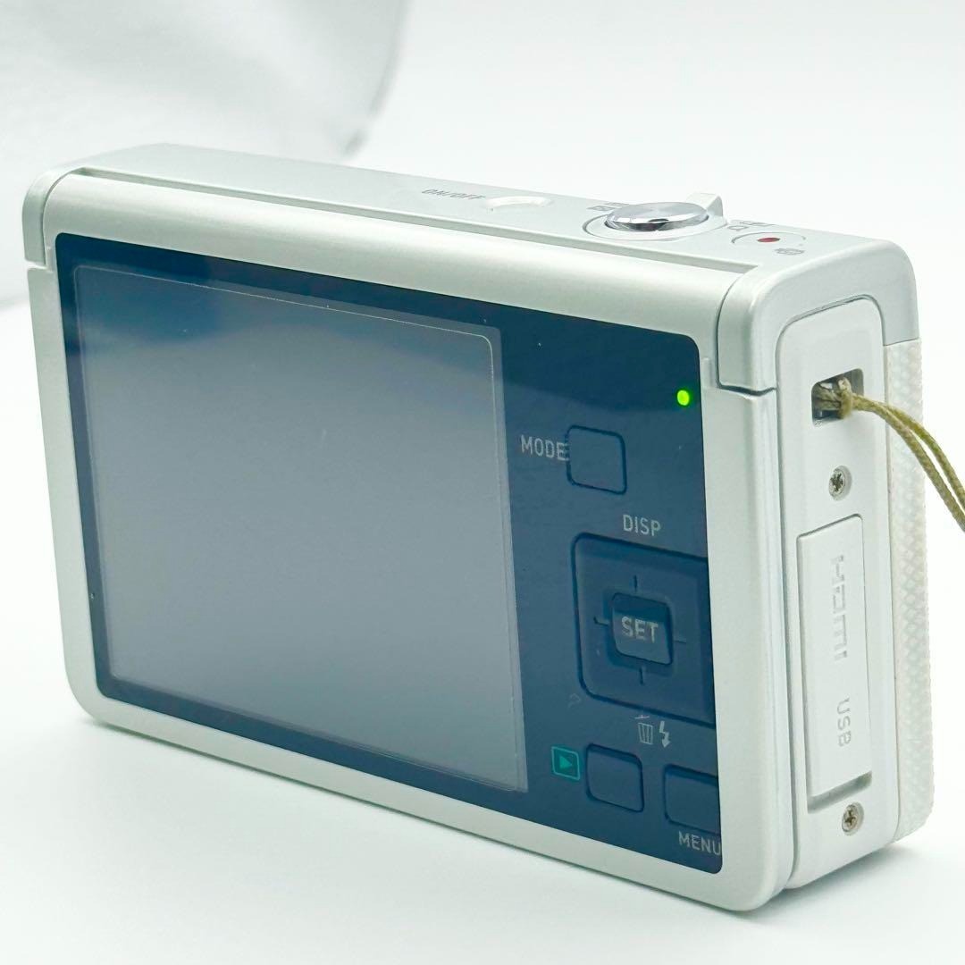 CASIO EXILIM HIGH SPEED EX-ZR60 White Digital Camera