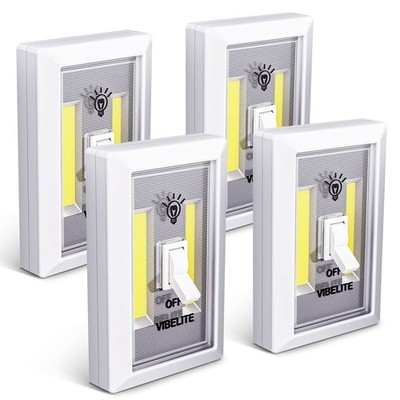 Closet Light, Battery Operated Switch Light, Tap Light, Touch, Push Night Lig...