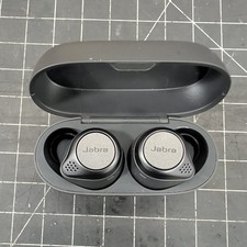 Jabra Elite 75T Sports Noise Cancelling Wireless Earbuds - Titanium Black
