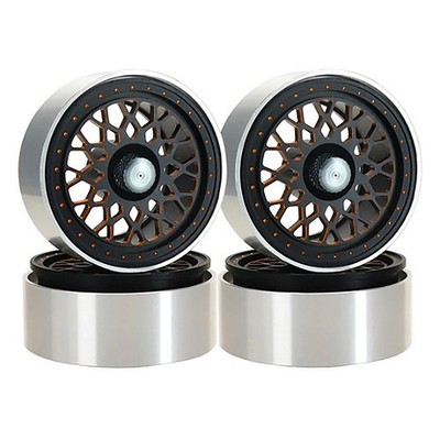 1.9 Inch Wheel Hub Alloy Metal Wheel Hub Part for 1/10 SCX10 KM2 TRX4 RC Car -PP