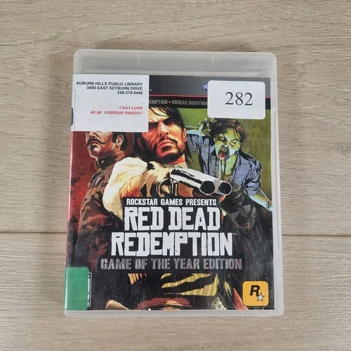 Red Dead Redemption - Game of the Year Edition (Sony PlayStation 3, 2011)