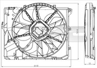 LüFter MotorküHlung TYC 803-0012 FüR BMW E81 X1 Z4 E84 E92 E82 E90 E91 E89 E88