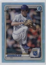 2020 Bowman Draft Chrome Sky Blue Refractor Christian Chamberlain #BD-84 0jv5
