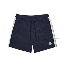 Moncler Men's Logo Patch Swim Pants 139346065