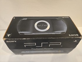 Sony PSP-1000 Black Console - Complete w/Box & Extras Tested 