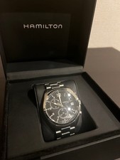 Hamilton Khaki Aviation Pilot Pioneer Chrono Quartz 41mm usato dal Giappone