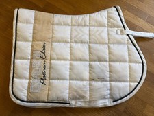 Eskadron Schabracke Weiß Silber Platinum Edition VS Turnierschabracke Springen