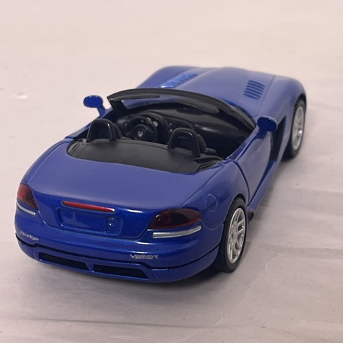 New Ray Dodge Viper SRT 10 Blue City Cruiser Diecast Car 1:32 Scale - Picture 12 of 23