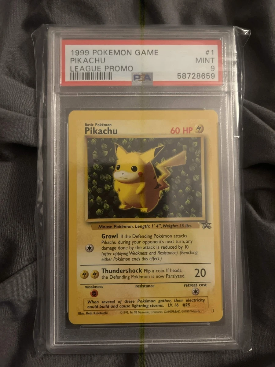 Pikachu Pokémon TCG Professional Sports Authenticator (PSA) Grade