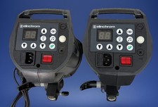 2 - Elinchrom BRX 250 Monolight Camera Flash with Power Cord - Working