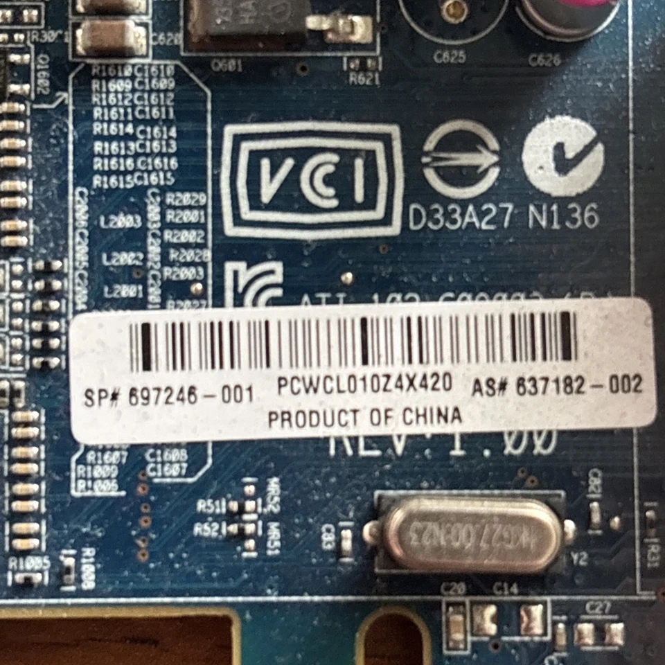 AMD 7120236200G Radeon HD 6350 Graphic PCIe Card 697246-001 637182-002 - Image 3 of 4