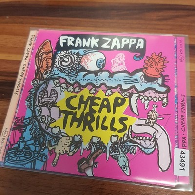 FRANK ZAPPA cheap thrills MPO EX/EX (CD Album, Rock, Rykodisc)