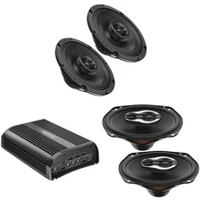 Hertz SP-4.500 D-Class 4 Channel Amplifier with 1 pair of SX-165-NEO SPL Show...