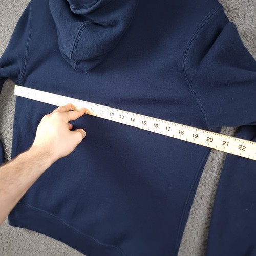POLO RALPH LAUREN Hoodie Boys L Large Blue Navy Full Zip Sweatshirt Fleece Lined - Picture 4 of 9