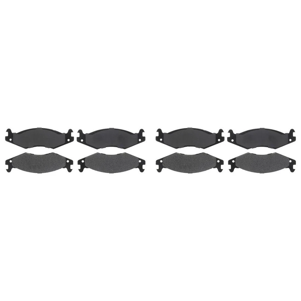 For 1995 1994 1993 1992 AM General Hummer Front & Rear Truck Metallic Brake Pads - Image 3 of 3