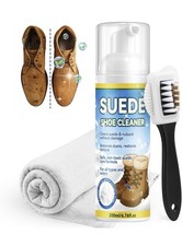 Suede Shoe Cleaner, 6.76 Oz Nubuck and Suede Cleaner Kit with Brush, Shoe Cle...