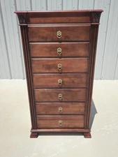 Beautiful Ethan Allen British Classics Tall Chest Lingerie 29-5424 260 Cinnabar